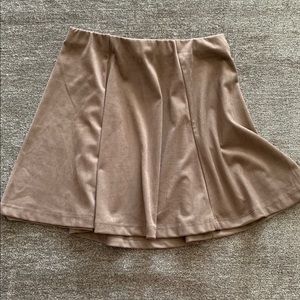 Forever 21 Camel Skirt